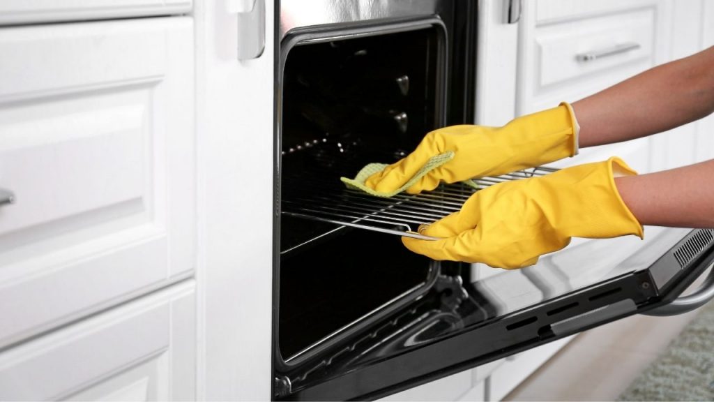 Oven Rack Cleaning