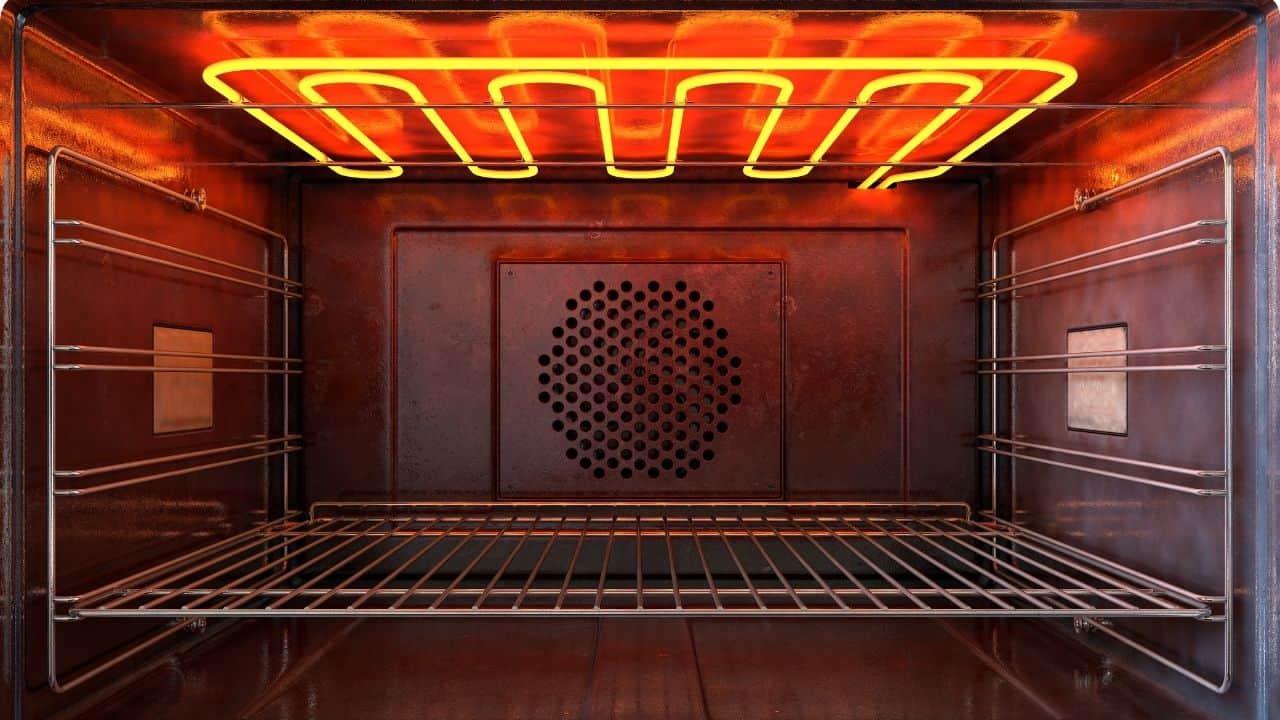 When you turn off an oven, how long does it take to cool down?