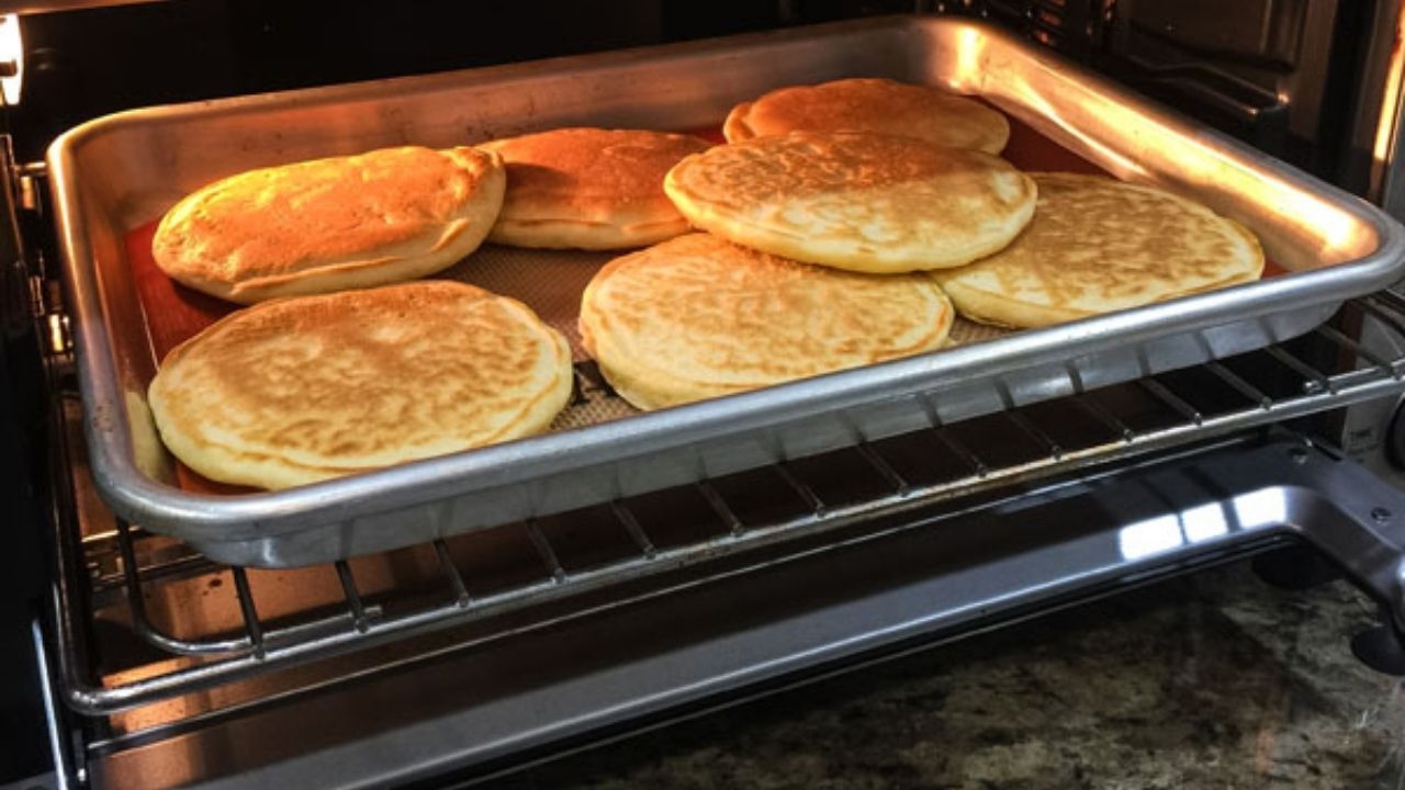 how to keep pancakes warm in the oven