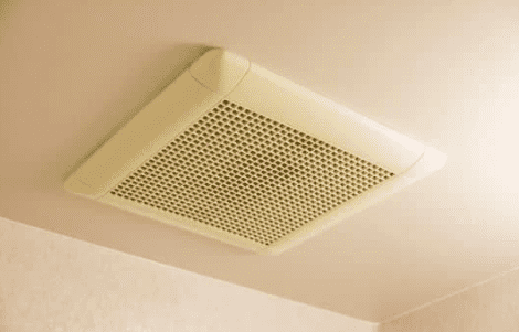 Install an exhaust fan for ventilation